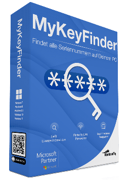 MyKeyFinder - Der Spürhund für Seriennummern