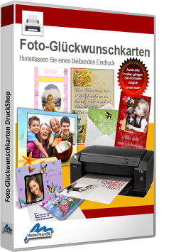 Foto-Glückwunschkarten 9.5 - macht das Personalisieren von Karten zum Kinderspiel.