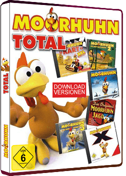 Moorhuhn Total - 6 Spiele in einer Sammlung