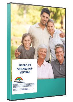 Schenkungsvertrag Mustervorlage