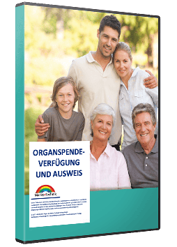 Organspendeverfügung und Organspendeausweis - Mustervorlage 