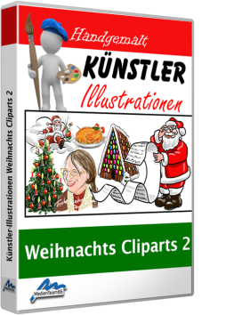 Künstler-Illustrationen Weihnachten 2