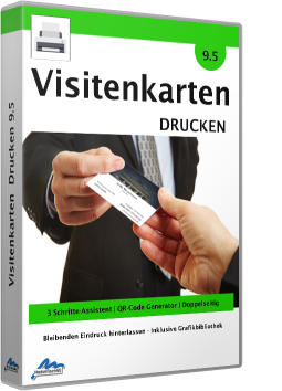 Visitenkarten Drucken 9.5 - Perfekte Visitenkarten gestalten