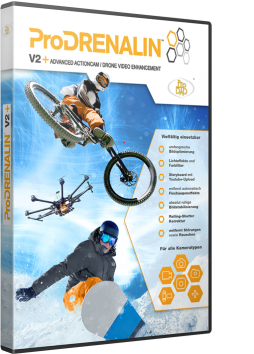 ProDRENALIN V2 Plus - Das Profi-Tool für Actioncams