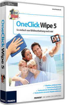 OneClick Wipe 5 - für meisterhafte Bilder