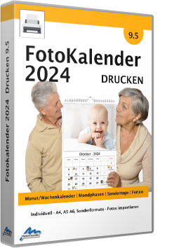 FotoKalender 2024 - Mit Ihren schönsten Bildern durch's ganze Jahr!